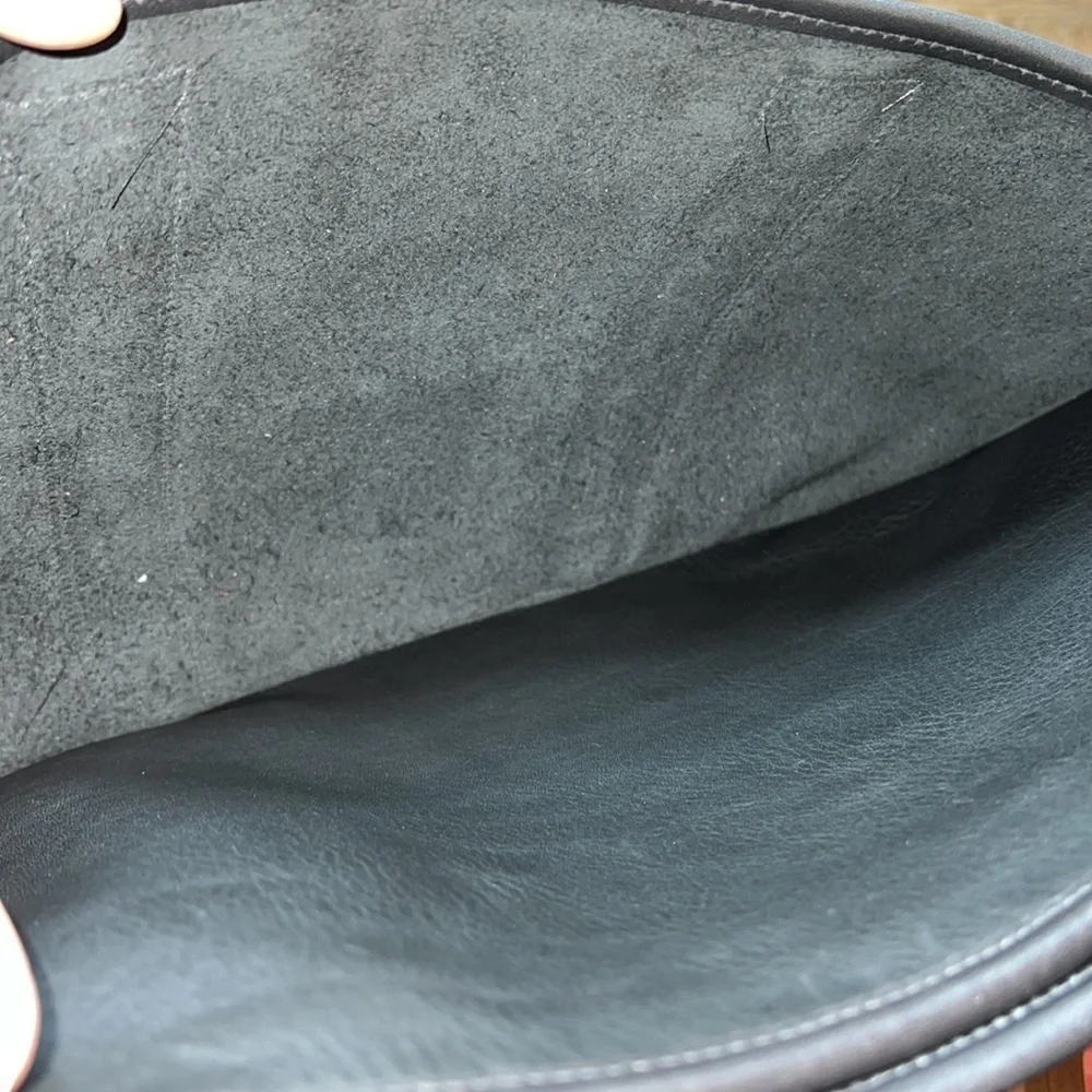 Vintage Coach Black Leather Briefcase 💼 - Picture 8 of 13